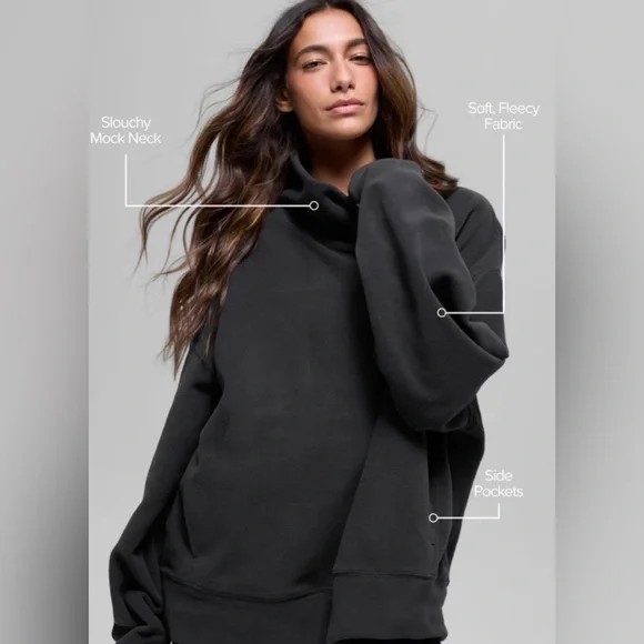 ALO Yoga Polar Fleece Hazy Pullover - Picture 3 of 7